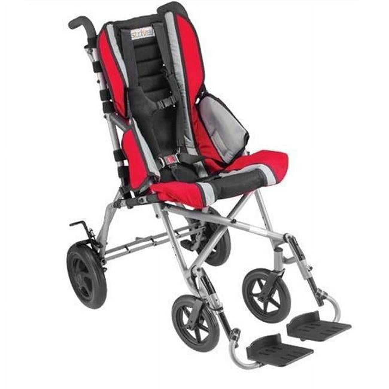 12 in. Stroller, Red