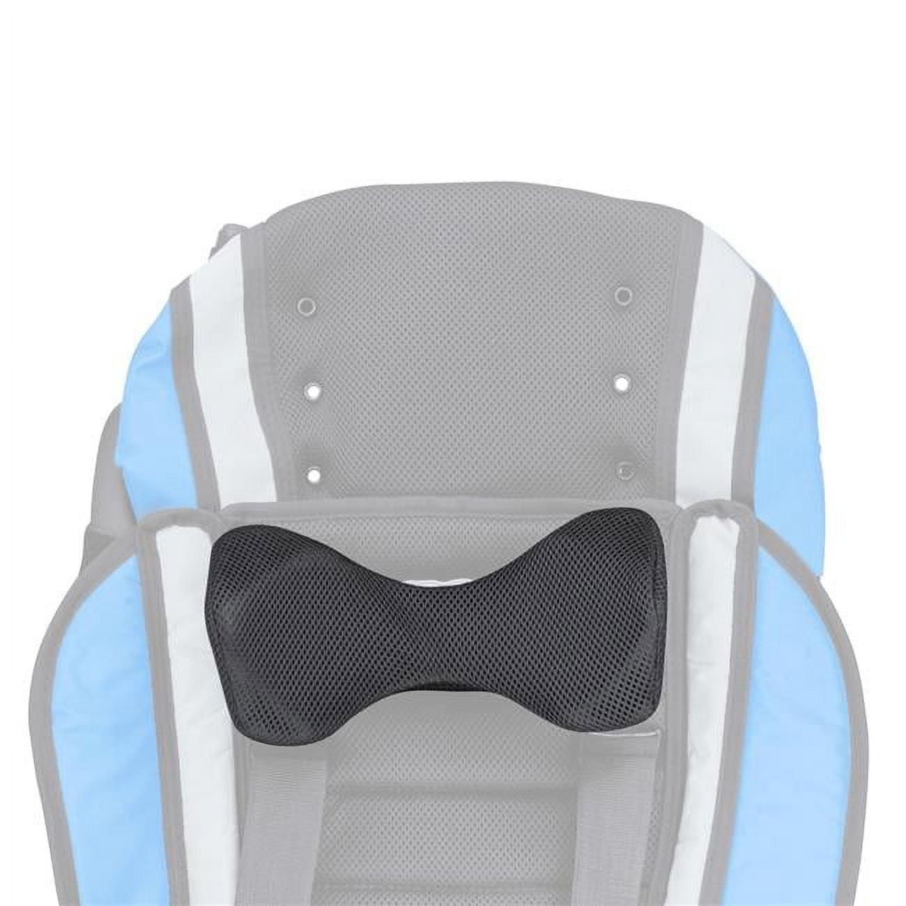 Winged Headrest for Strollers
