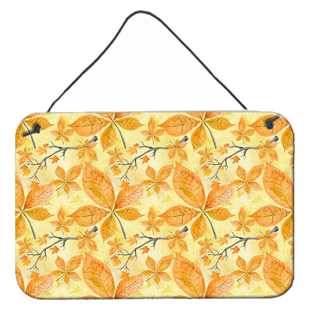 Picture of Carolines Treasures BB7495DS812 Fall Leaves & Branches Wall or Door Hanging Prints, 8 x 12 in.