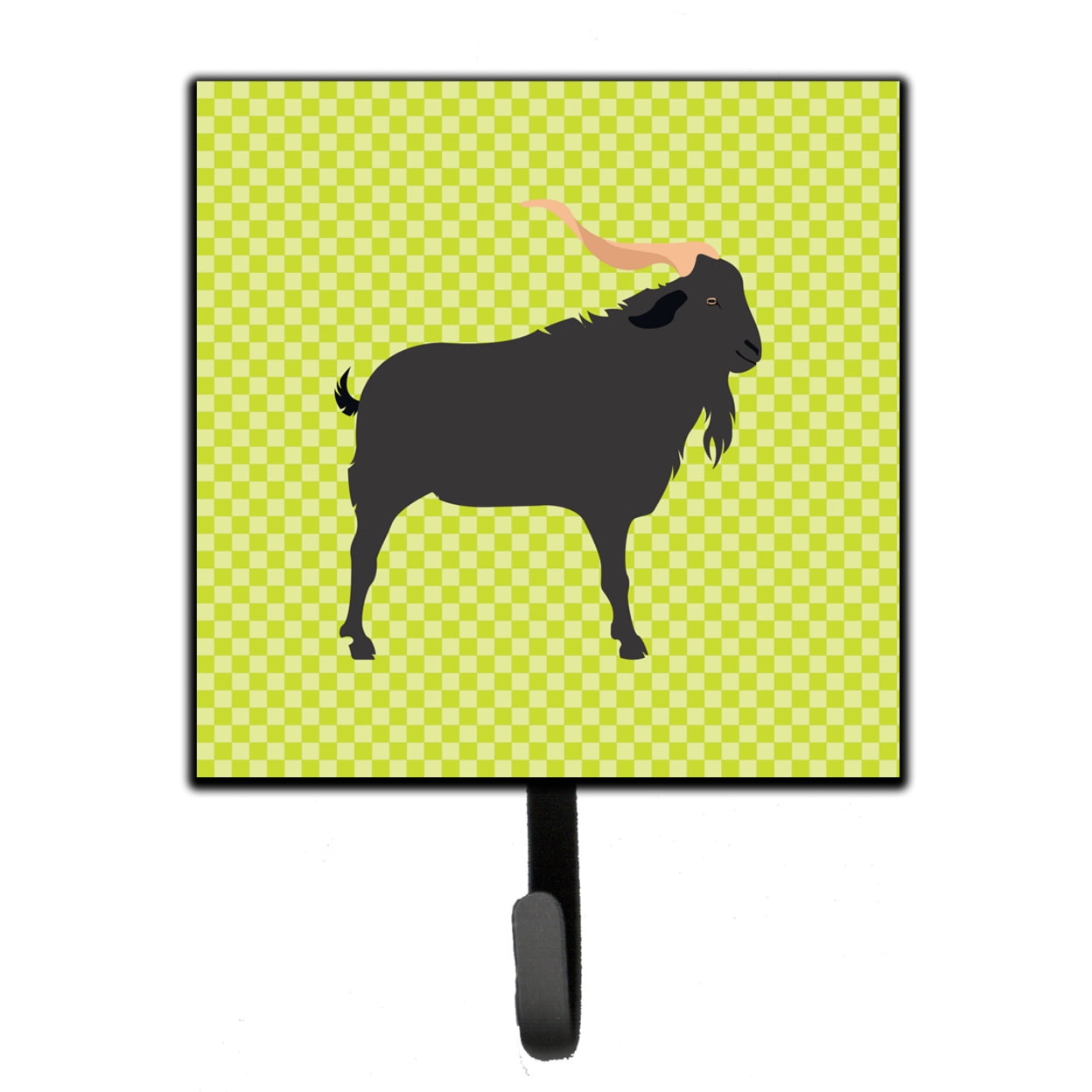 Picture of Carolines Treasures BB7708SH4 Verata Goat Green Leash or Key Holder
