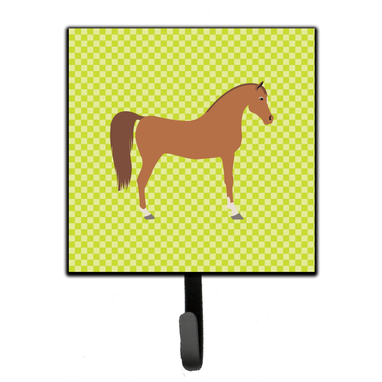 Picture of Carolines Treasures BB7737SH4 Arabian Horse Green Leash or Key Holder