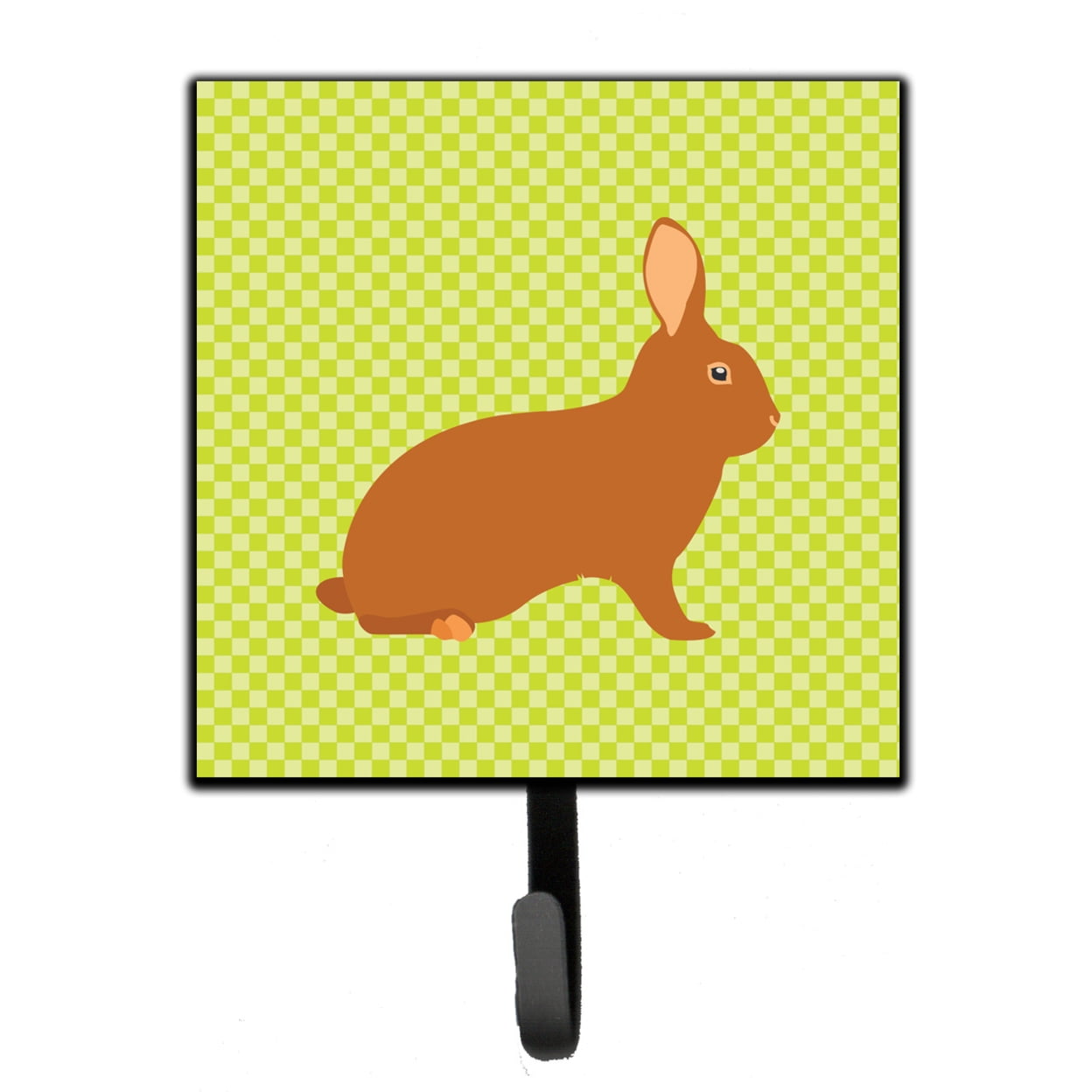 BB7795SH4 Rex Rabbit Green Leash or Key Holder