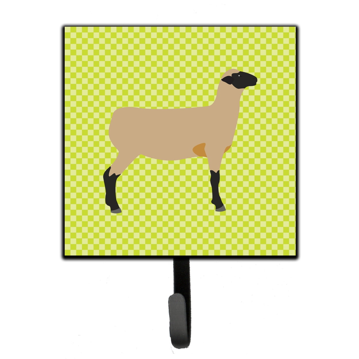 BB7802SH4 Hampshire Down Sheep Green Leash or Key Holder