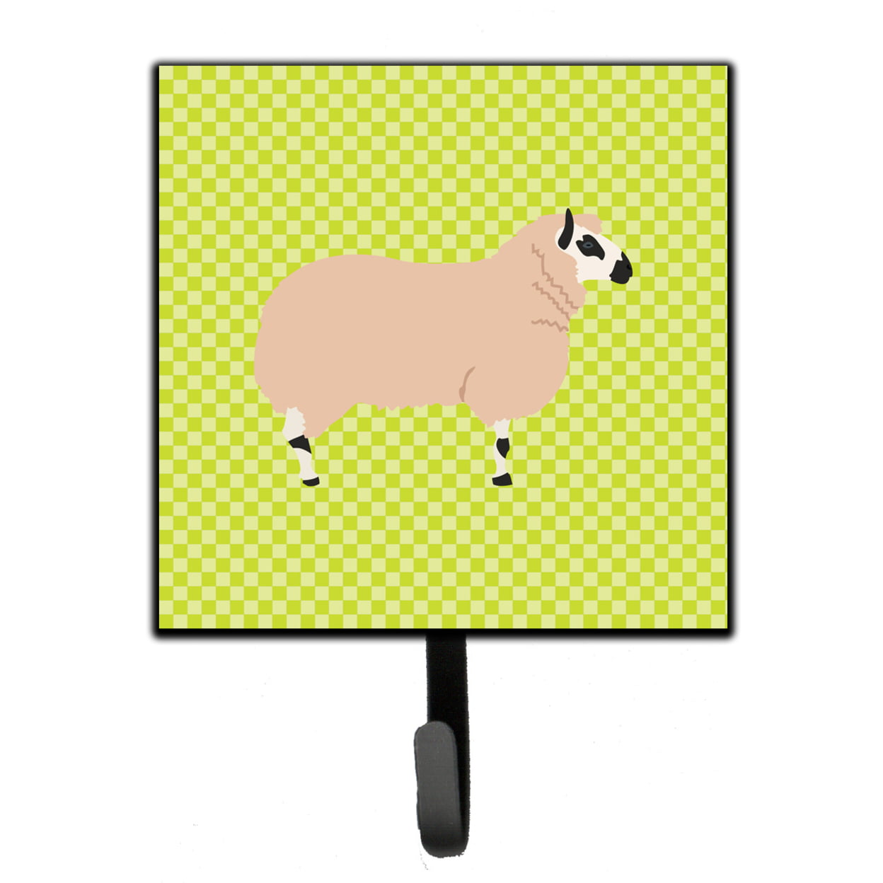 Kerry Hill Sheep Green Leash or Key Holder