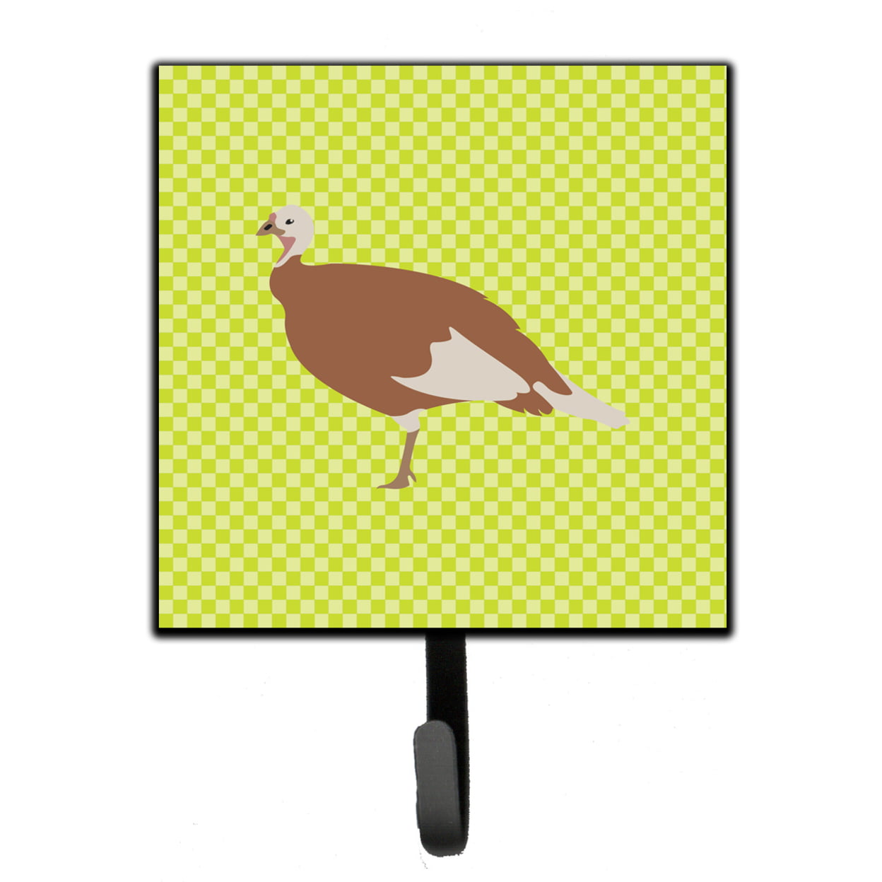 Jersey Buff Turkey Hen Green Leash or Key Holder
