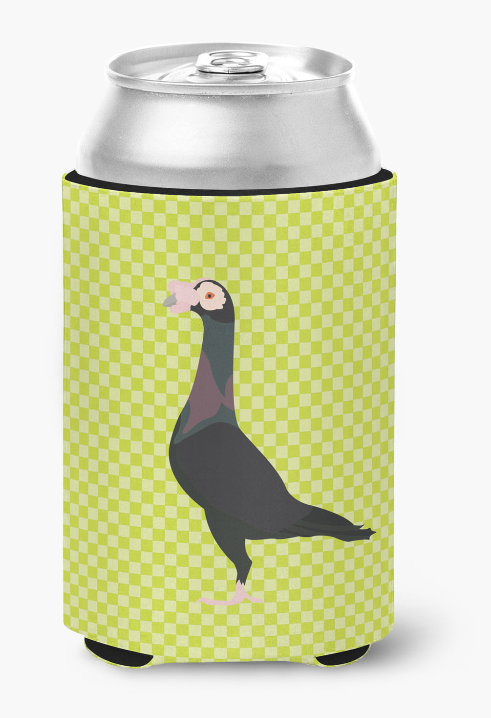 BB7771CC English Carrier Pigeon Green Can or Bottle Hugger