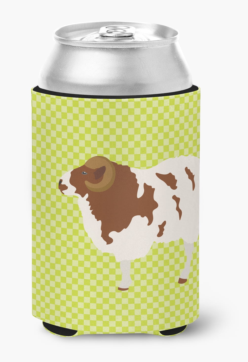 BB7801CC Jacob Sheep Green Can or Bottle Hugger
