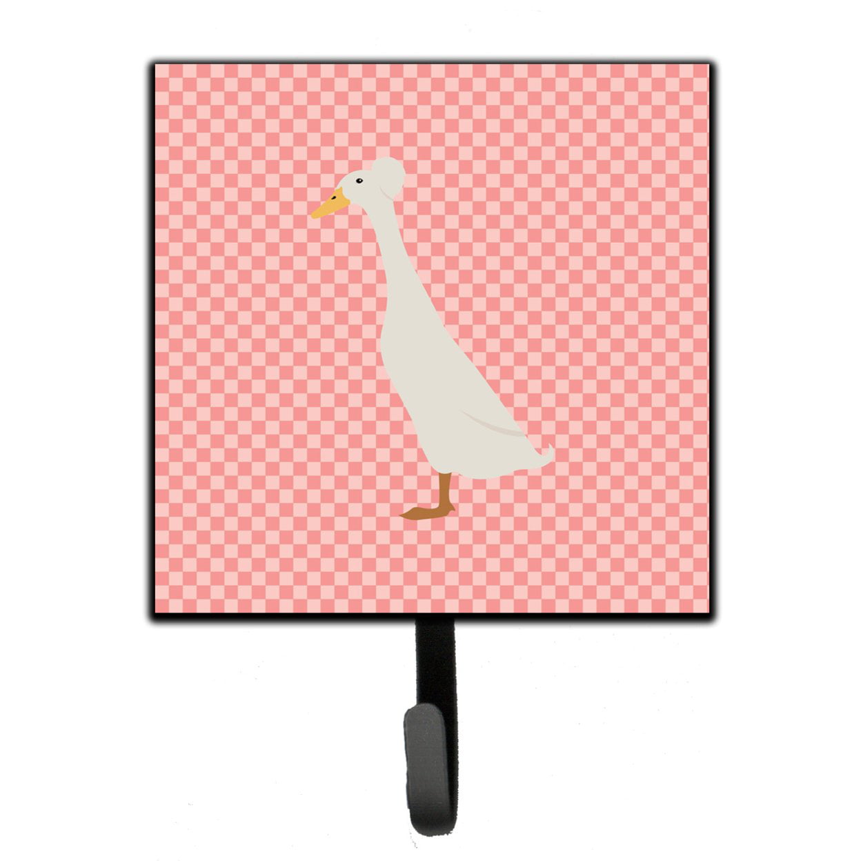 Bali Duck Pink Check Leash or Key Holder