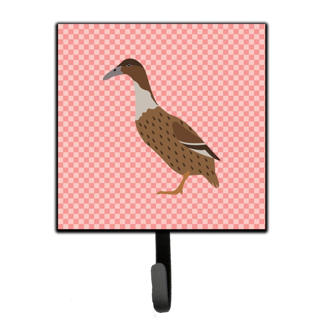 Dutch Hook Bill Duck Pink Check Leash or Key Holder - Pink Check