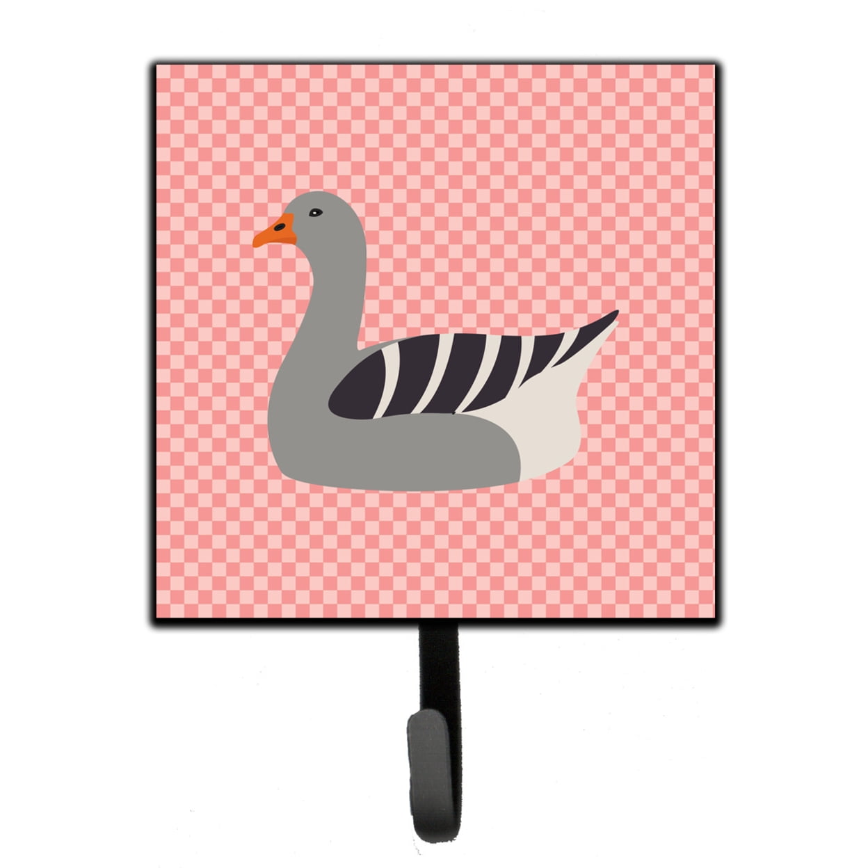 Pilgrim Goose Pink Check Leash or Key Holder