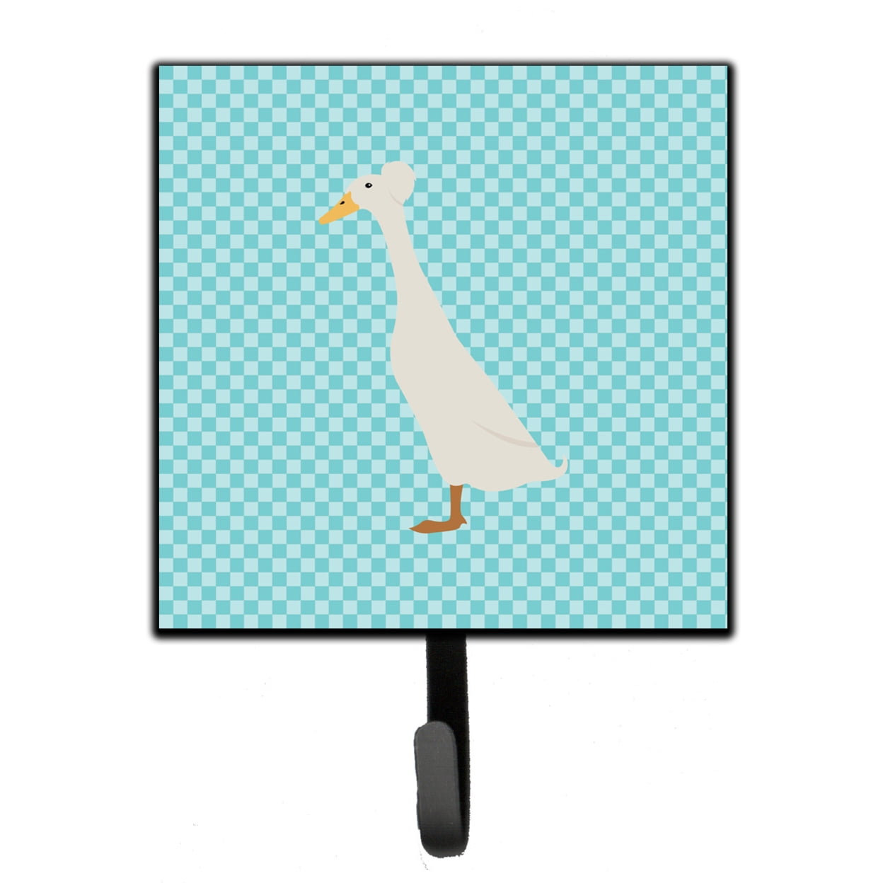 Bali Duck Blue Check Leash or Key Holder