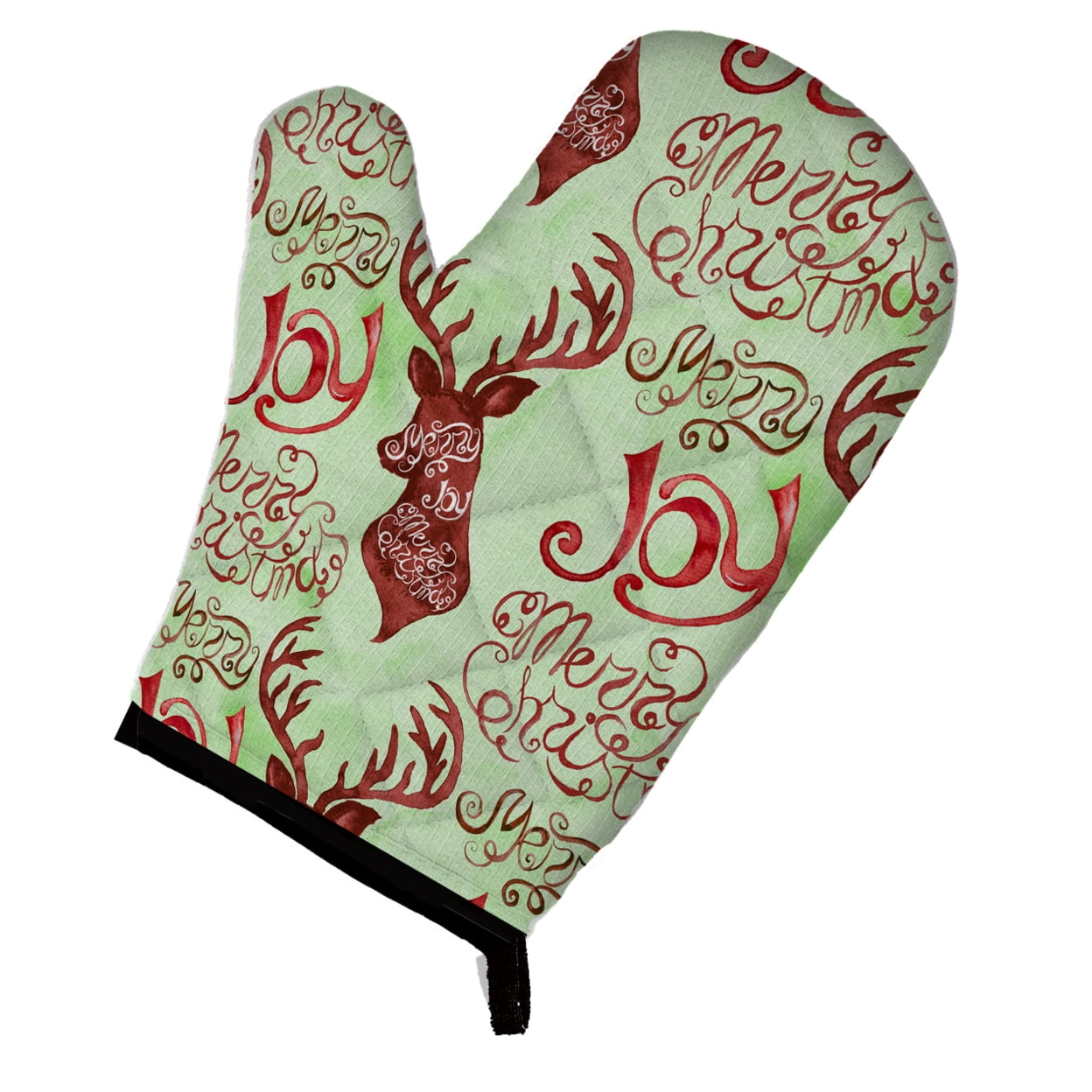 Merry Christmas Joy Reindeer Oven Mitt