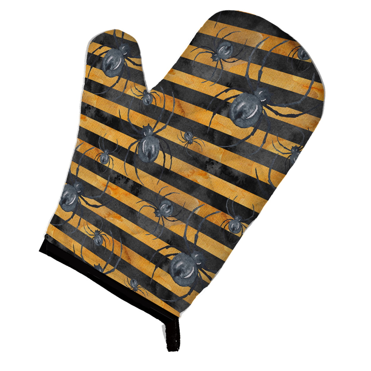 Watecolor Halloween Spiders Oven Mitt