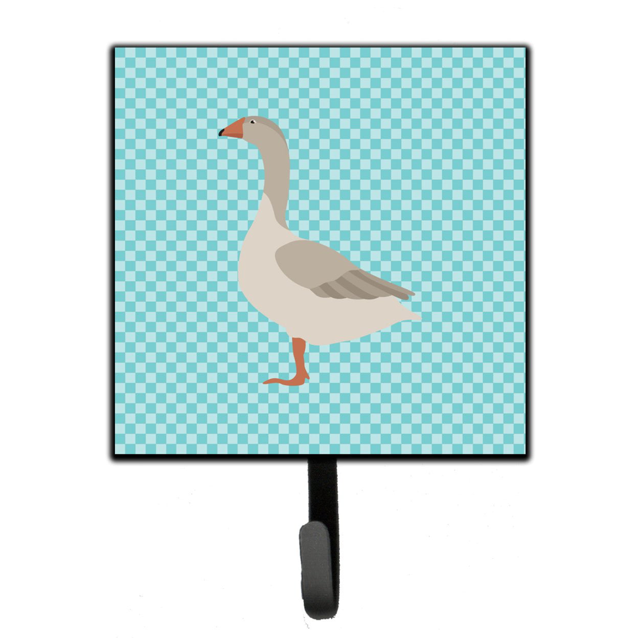 Steinbacher Goose Blue Check Leash or Key Holder
