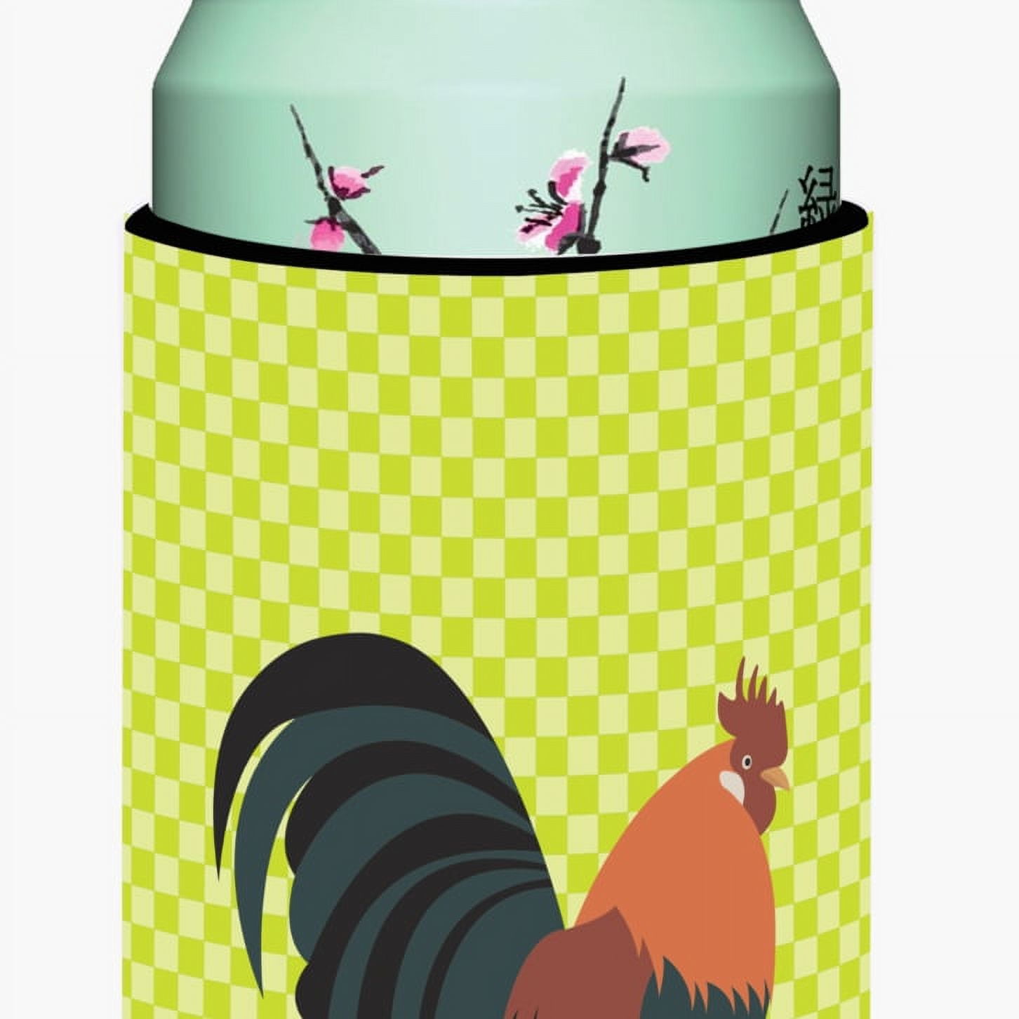 Dutch Bantam Chicken Green Tall Boy Beverage Insulator Hugger