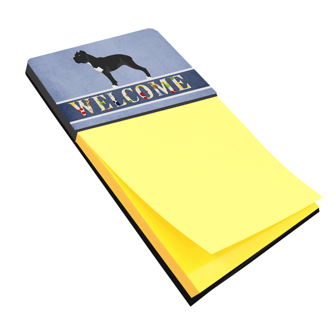 BB8345SN Cane Corso Welcome Sticky Note Holder