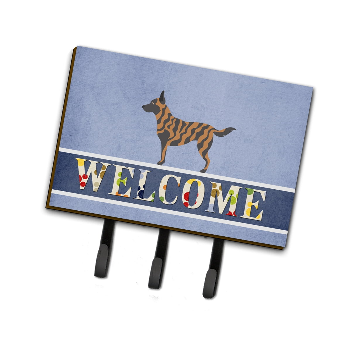 BB8300TH68 Dutch Shepherd Welcome Leash or Key Holder