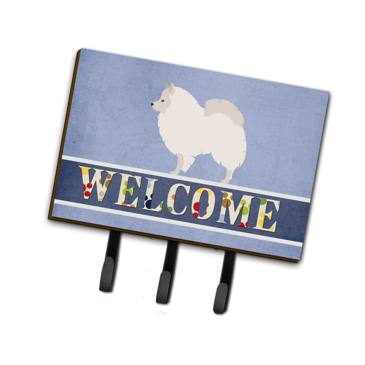 BB8317TH68 German Spitz Welcome Leash or Key Holder