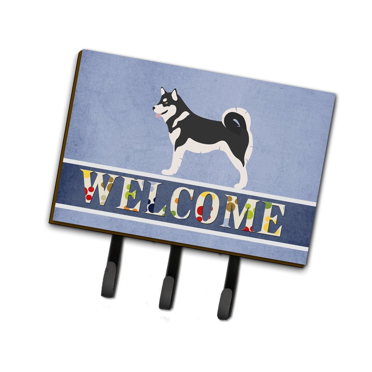 BB8324TH68 Alaskan Malamute Welcome Leash or Key Holder