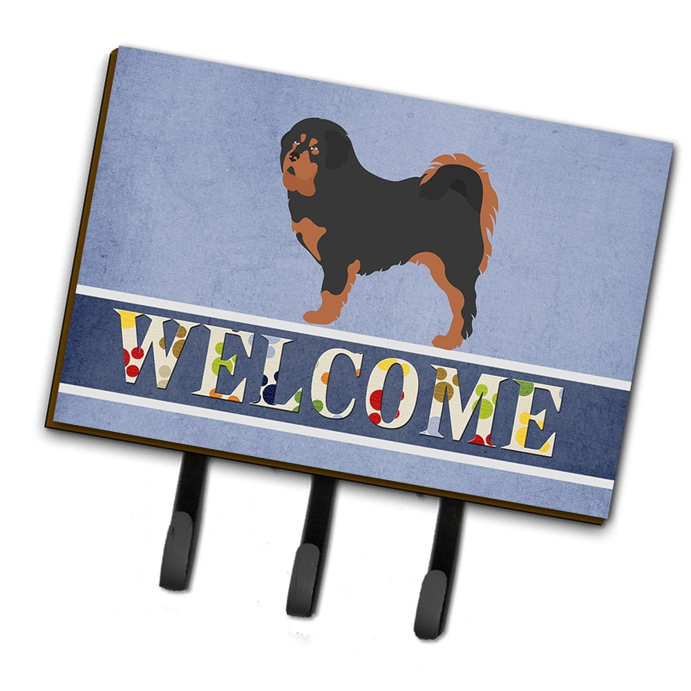 BB8326TH68 Tibetan Mastiff Welcome Leash or Key Holder