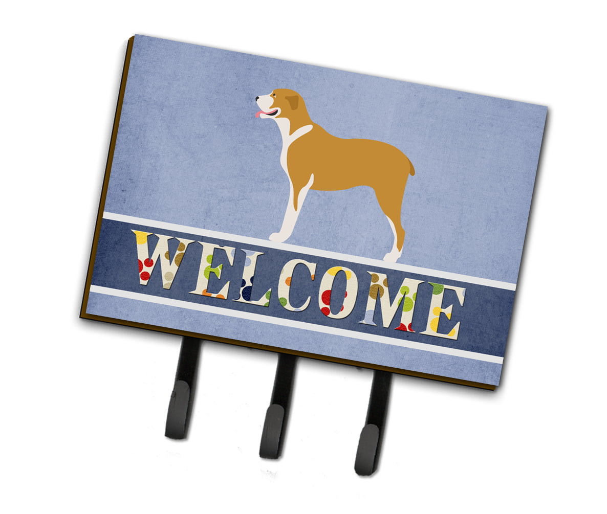 BB8327TH68 Belgium Mastiff Welcome Leash or Key Holder