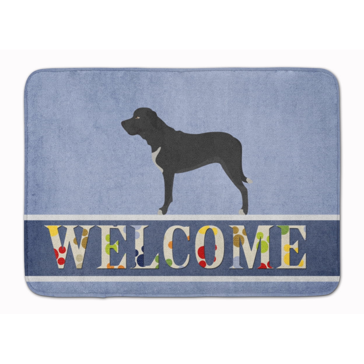 Broholmer Danish Mastiff Machine Washable Memory Foam Mat