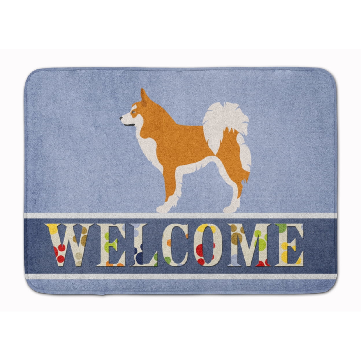 Icelandic Sheepdog Machine Washable Memory Foam Mat