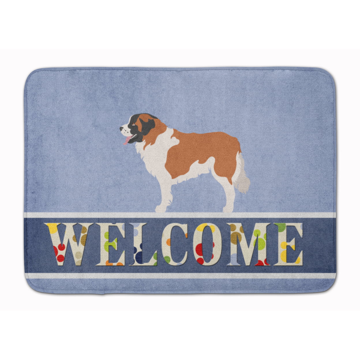 BB8341RUG Moscow Watchdog Machine Washable Memory Foam Mat