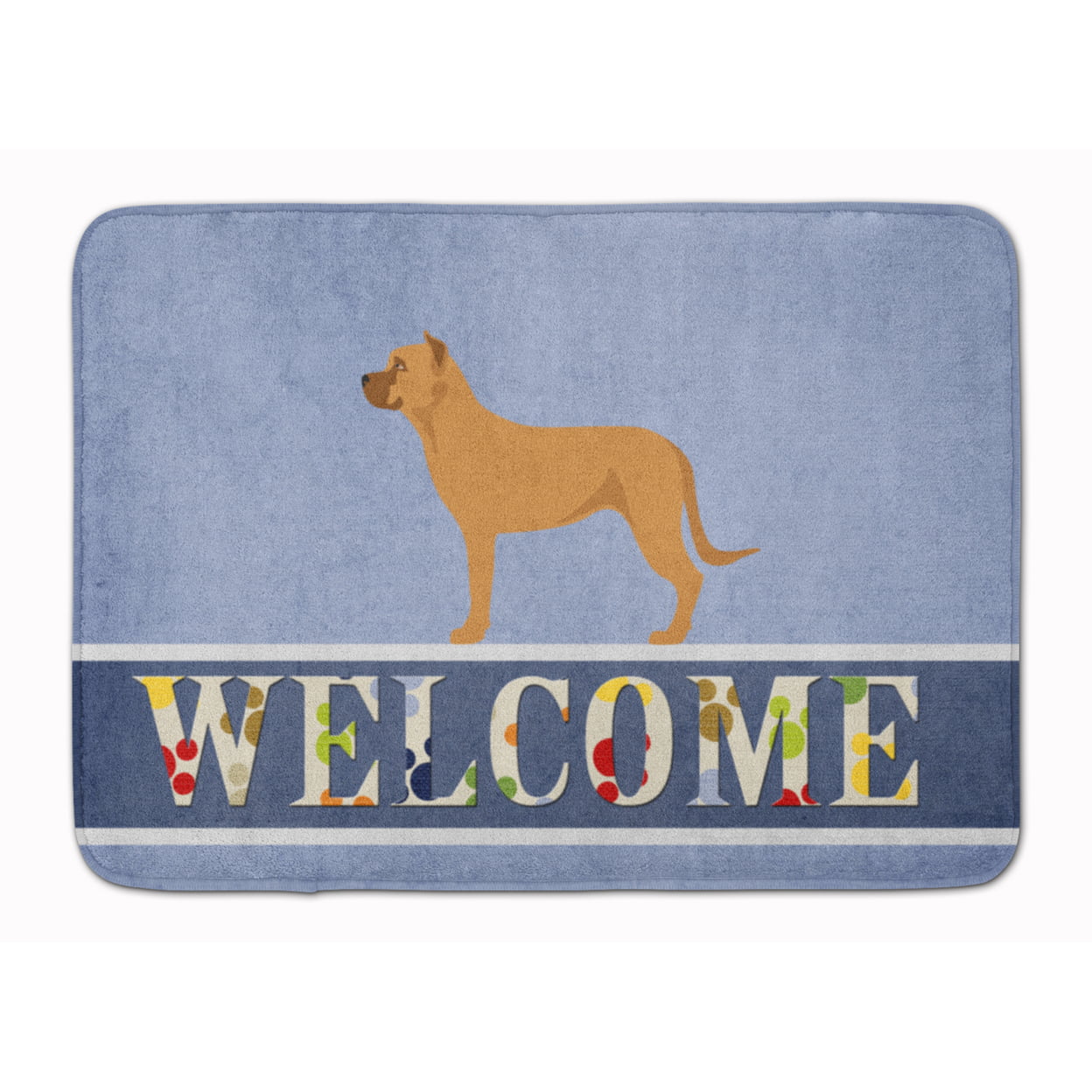 Alano Espanol Spanish Bulldog Machine Washable Memory Foam Mat