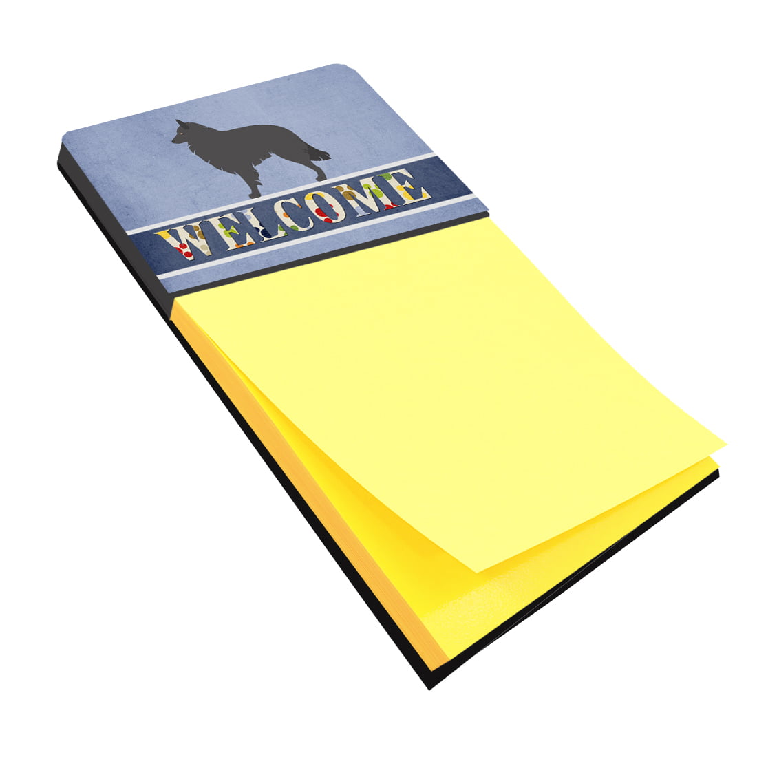 BB8301SN Groenendael Belgian Shepherd Sticky Note Holder