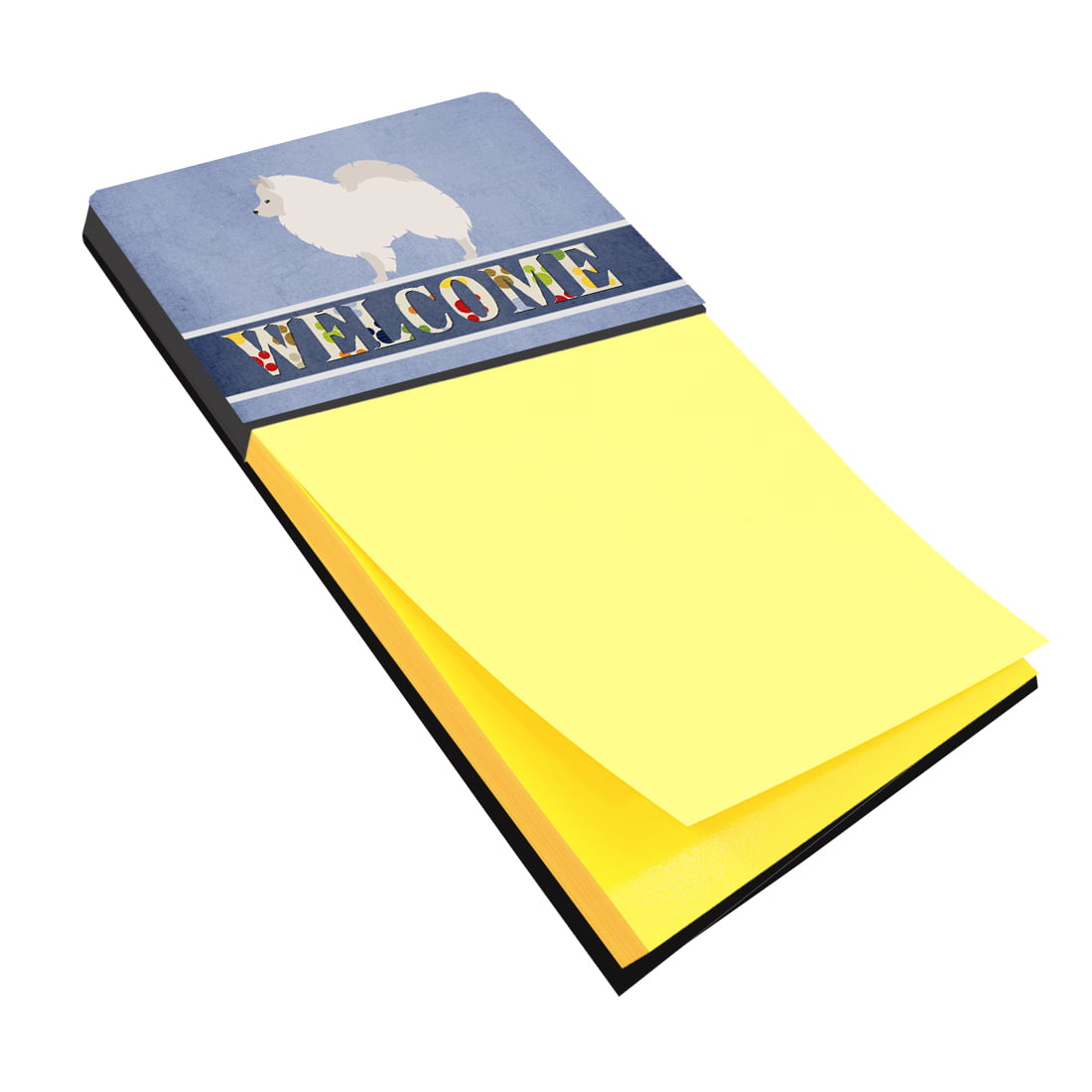BB8317SN German Spitz Welcome Sticky Note Holder