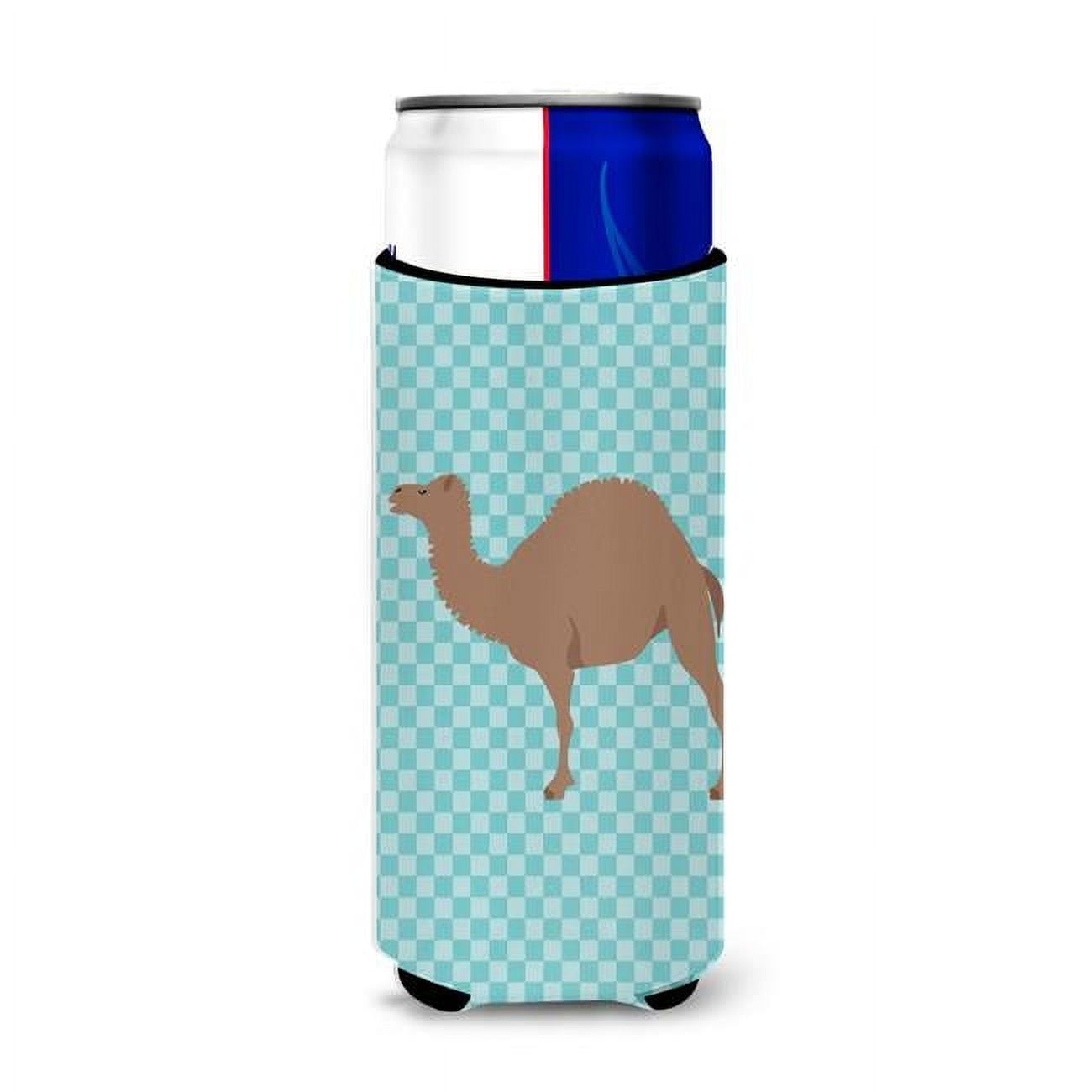 F1 Hybrid Camel Blue Check Michelob Ultra Hugger for Slim Cans - Blue Check