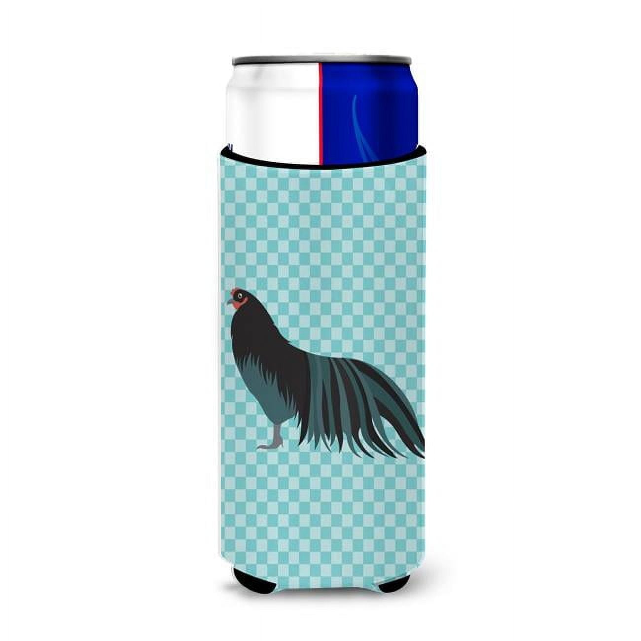Sumatra Chicken Blue Check Michelob Ultra Hugger for Slim Cans