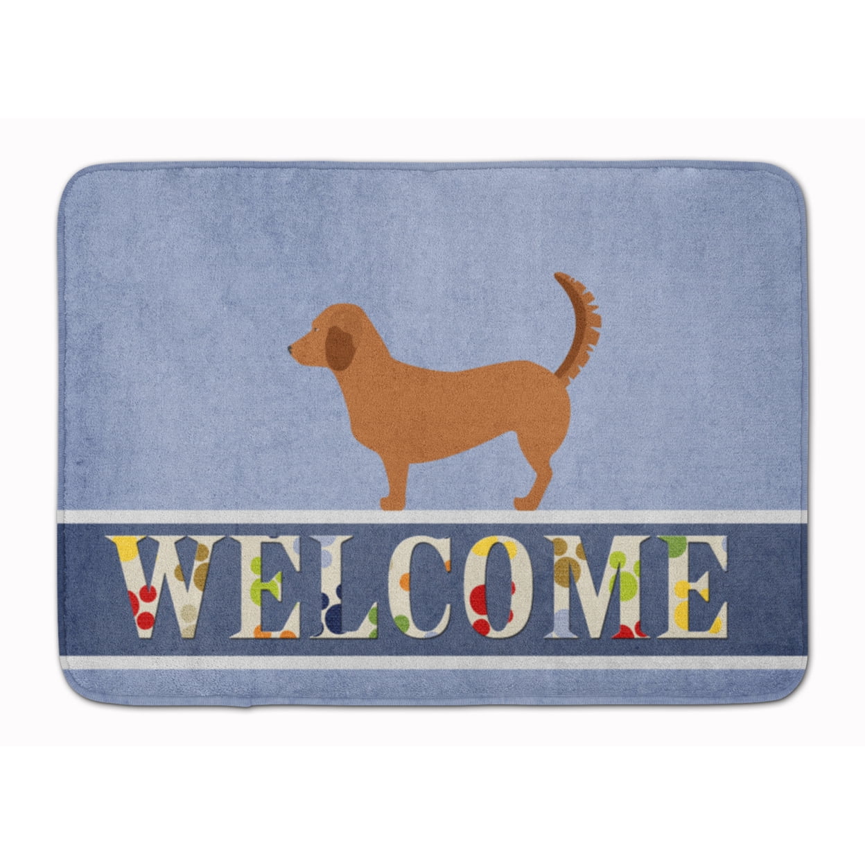 Picture of Carolines Treasures BB8270RUG Alpine Dachsbrake Machine Washable Memory Foam Mat