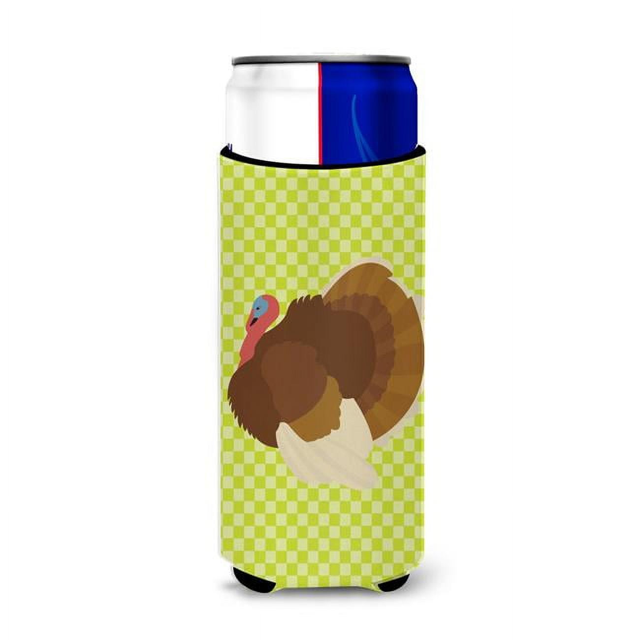 French Turkey Dindon Green Michelob Ultra Hugger for Slim Cans