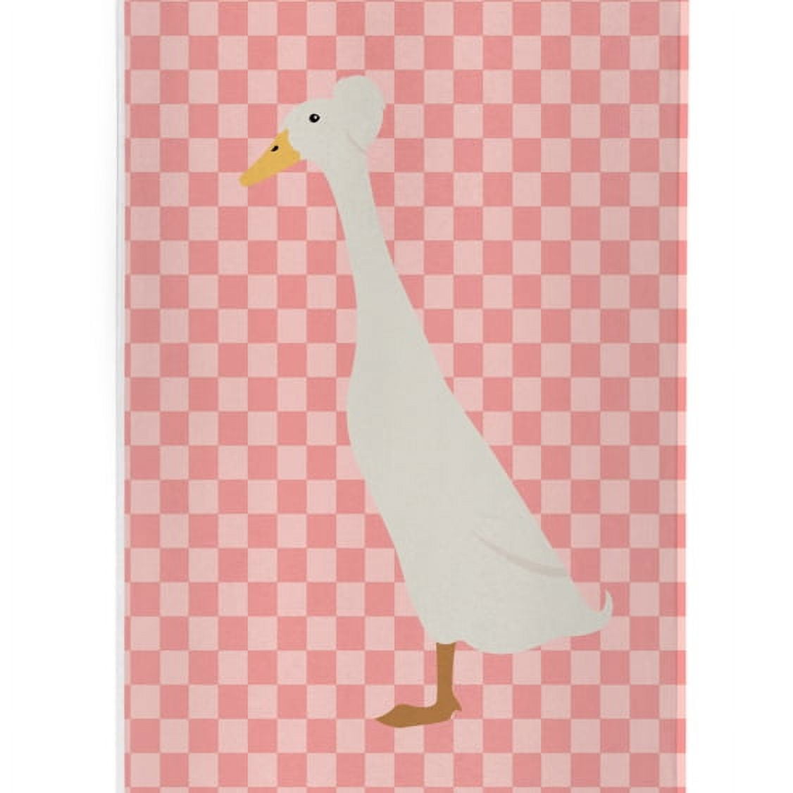 Bali Duck Pink Check Michelob Ultra Hugger for Slim Cans