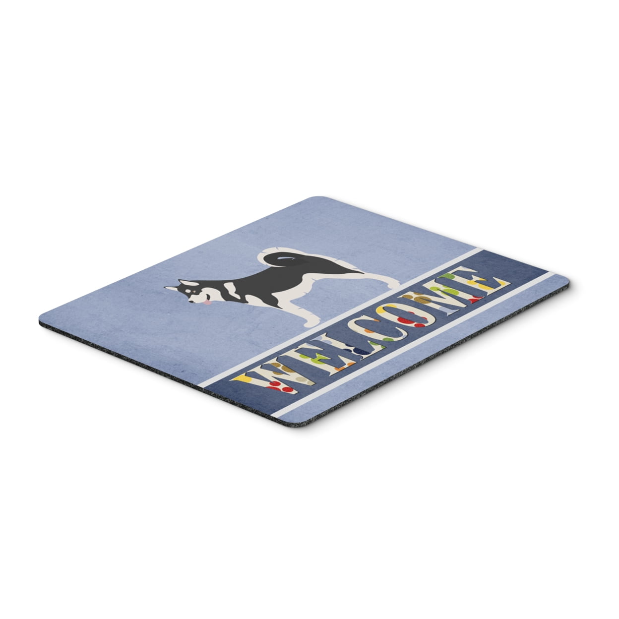 BB8324MP Alaskan Malamute Welcome Mouse Pad, Hot Pad Or Trivet