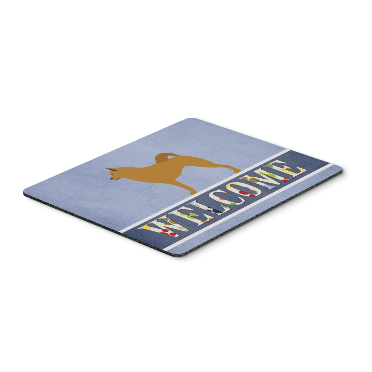 BB8343MP Finnish Spitz Welcome Mouse Pad, Hot Pad Or Trivet