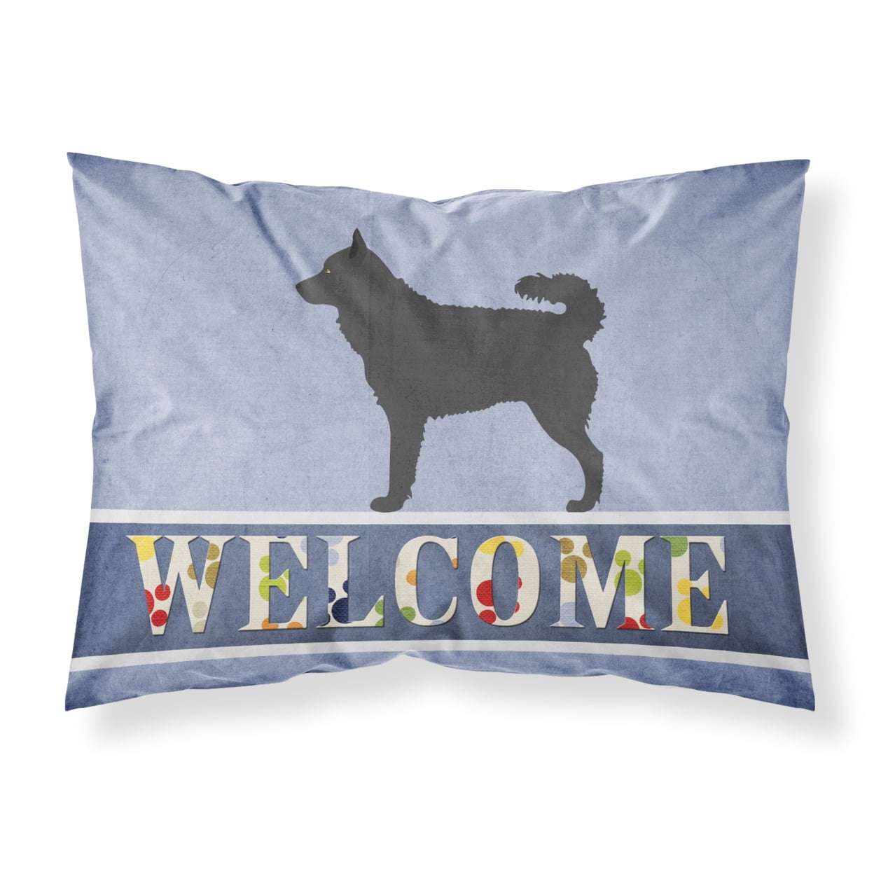 Mudi Welcome Fabric Standard Pillowcase - Multi-Colored - Standard