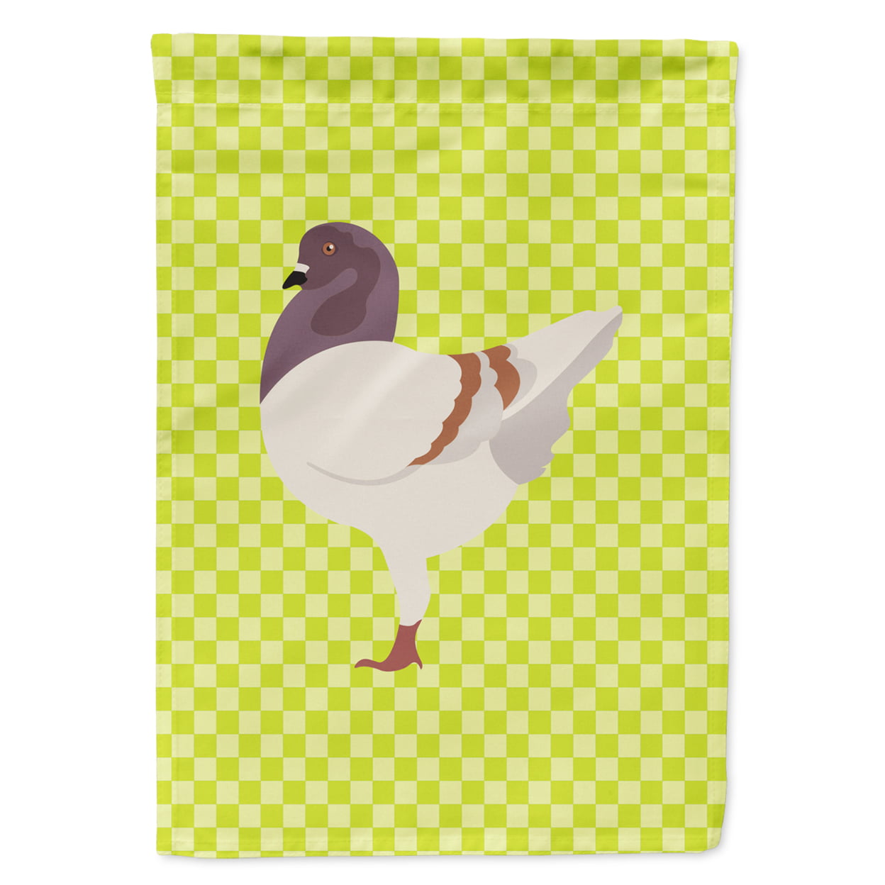 German Modena Pigeon Green Flag Garden Size