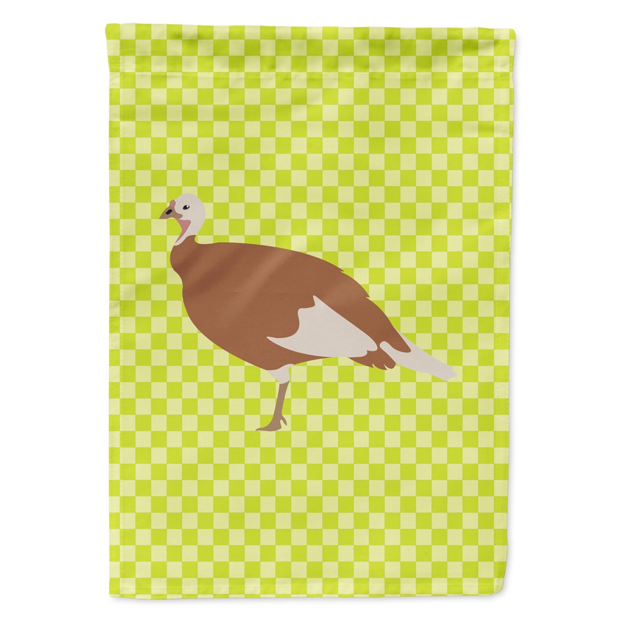 Jersey Buff Turkey Hen Green Flag Garden Size