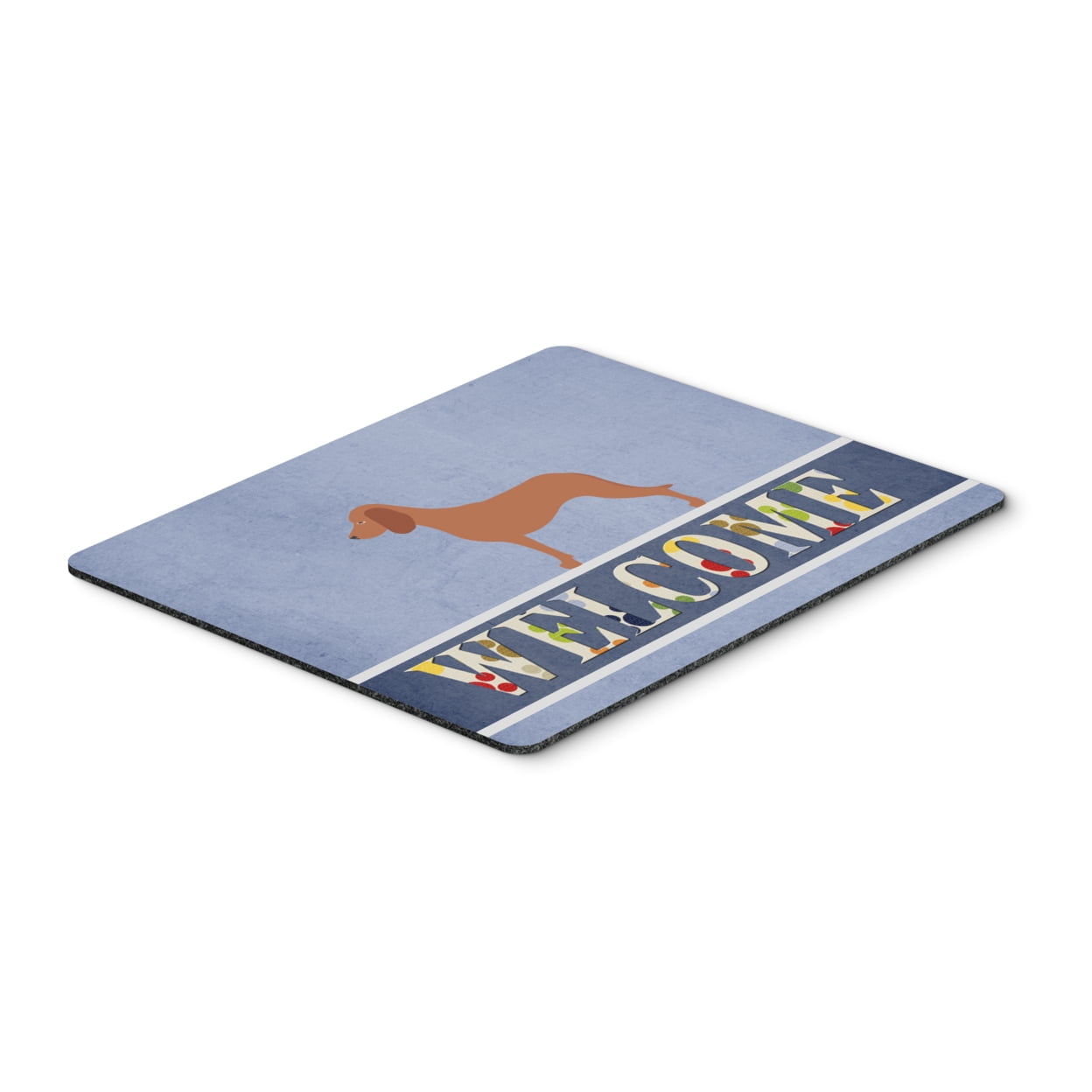 BB8285MP Bavarian Mountian Hound Welcome Mouse Pad, Hot Pad or Trivet