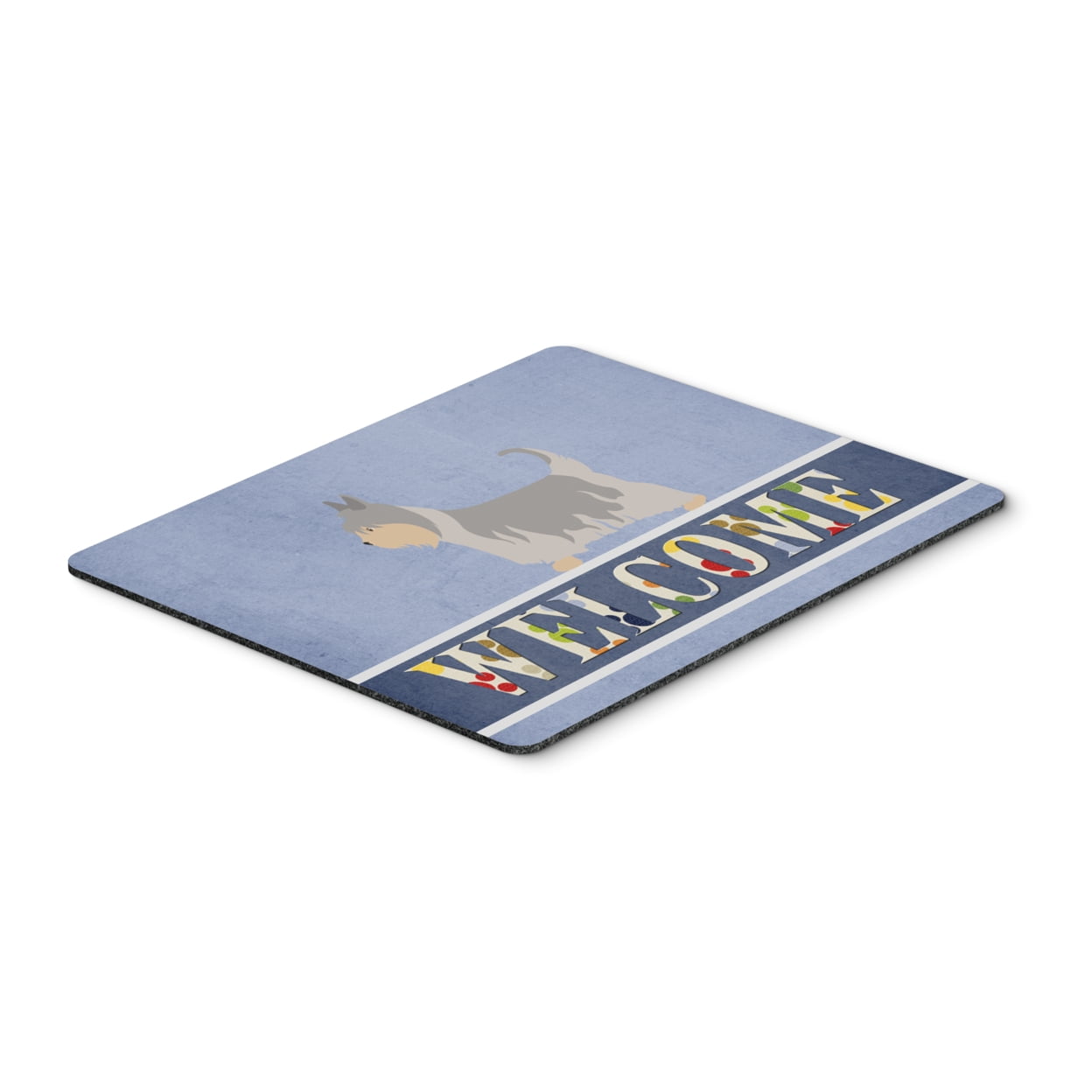 BB8307MP Australian Silky Terrier Welcome Mouse Pad, Hot Pad or Trivet
