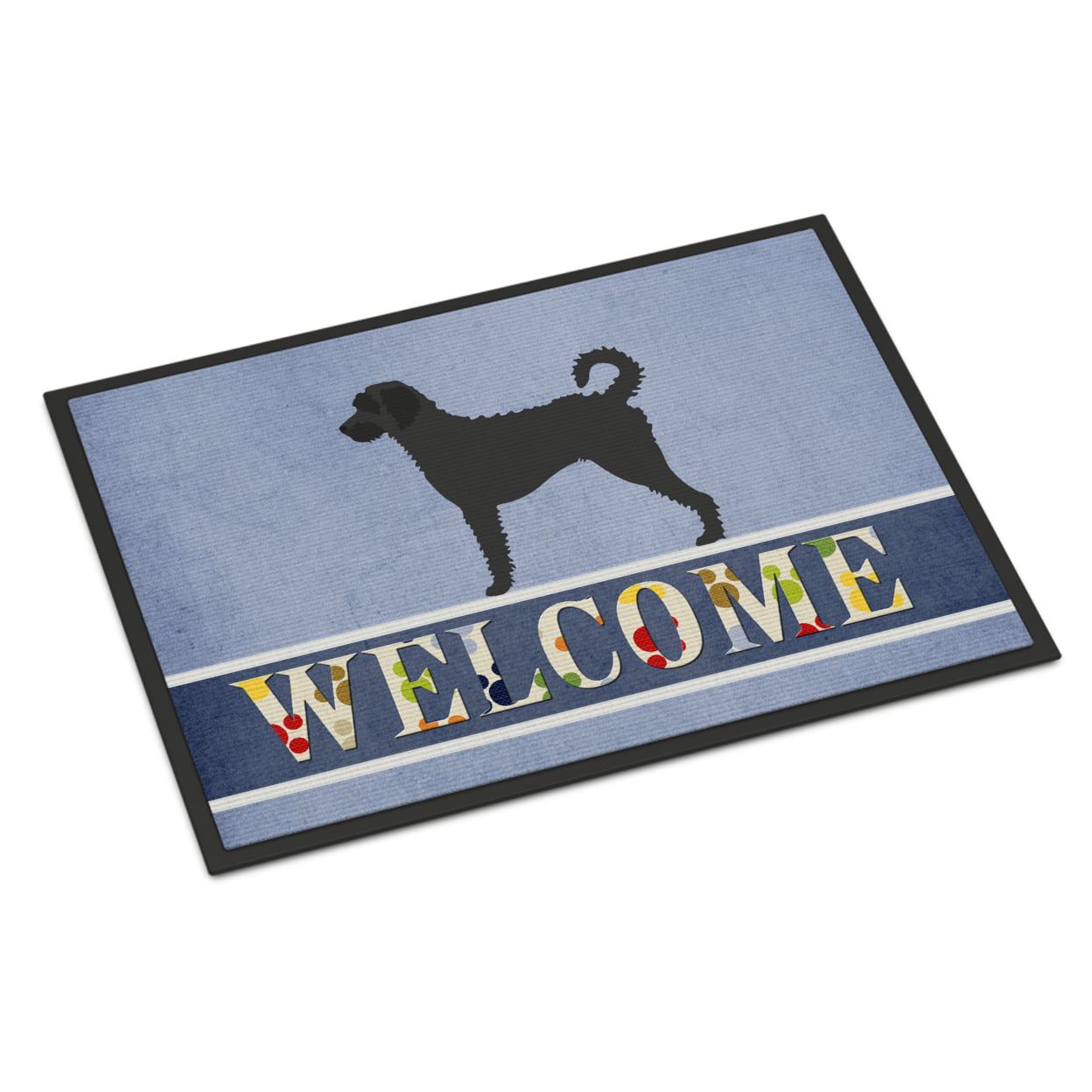 Labradoodle Welcome Indoor or Outdoor Mat - 24 x 36 in.