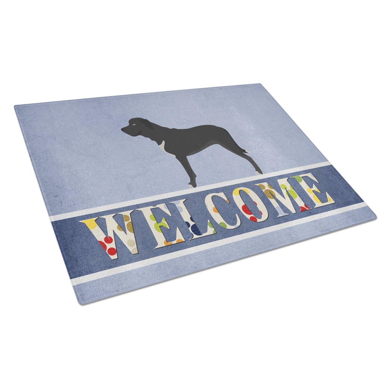 Broholmer Danish Mastiff Glass Cutting Board - Large