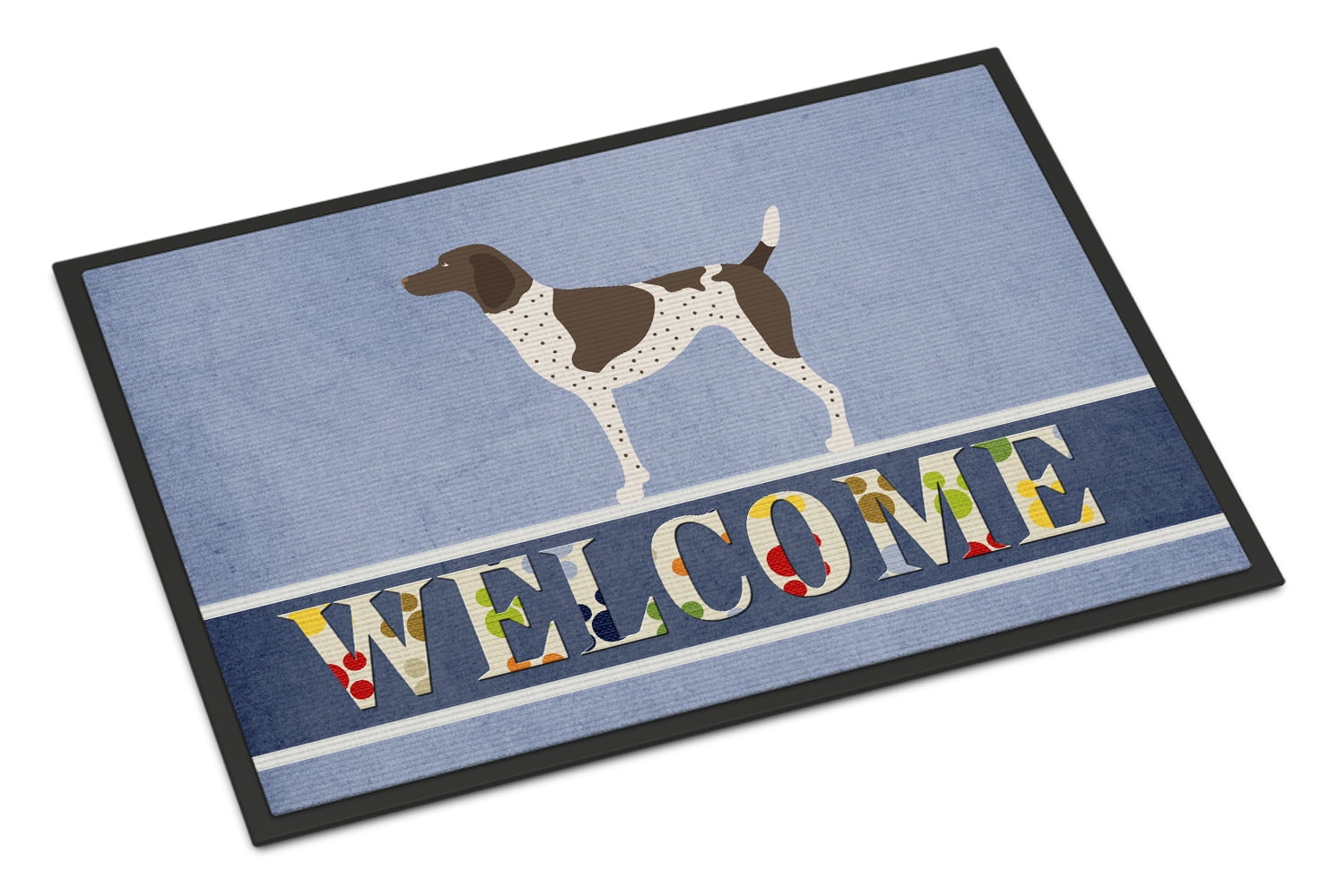 German Shorthaired Pointer Welcome Indoor or Outdoor Mat - 18 x 27 in.