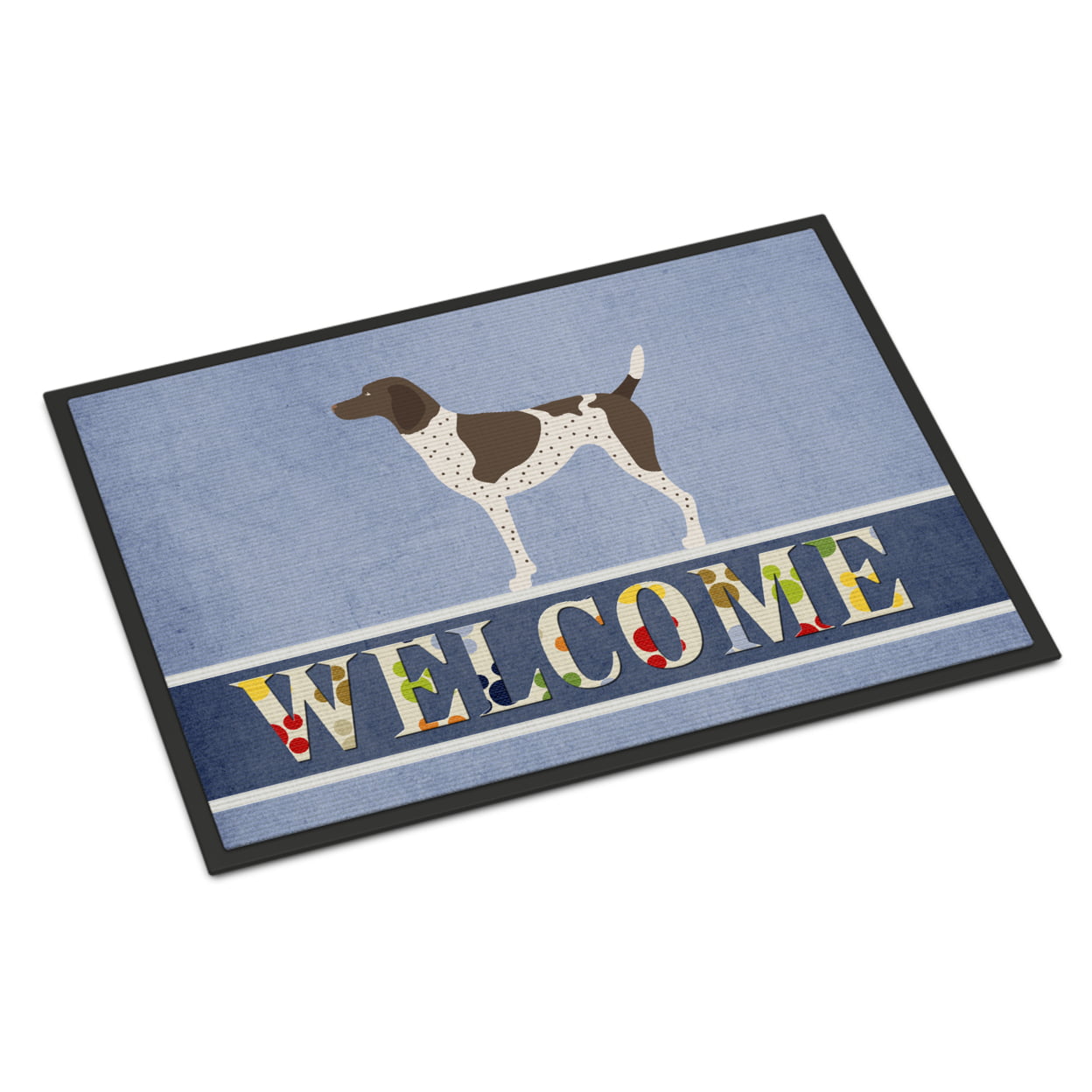 German Shorthaired Pointer Welcome Indoor or Outdoor Mat - 24 x 36 in.