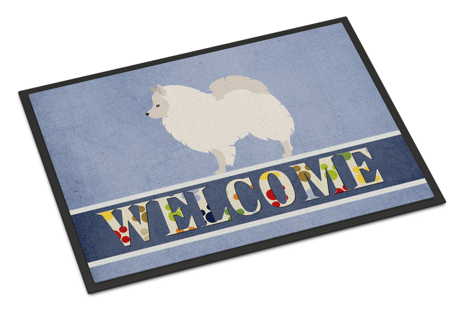 BB8317JMAT German Spitz Welcome Indoor or Outdoor Mat - 24 x 36 in.