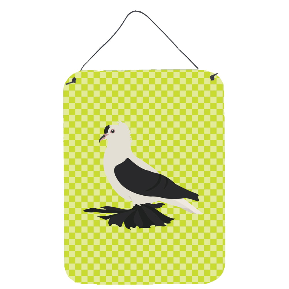 Picture of Carolines Treasures BB7772DS1216 Saxon Fairy Swallow Pigeon Green Wall or Door Hanging Prints