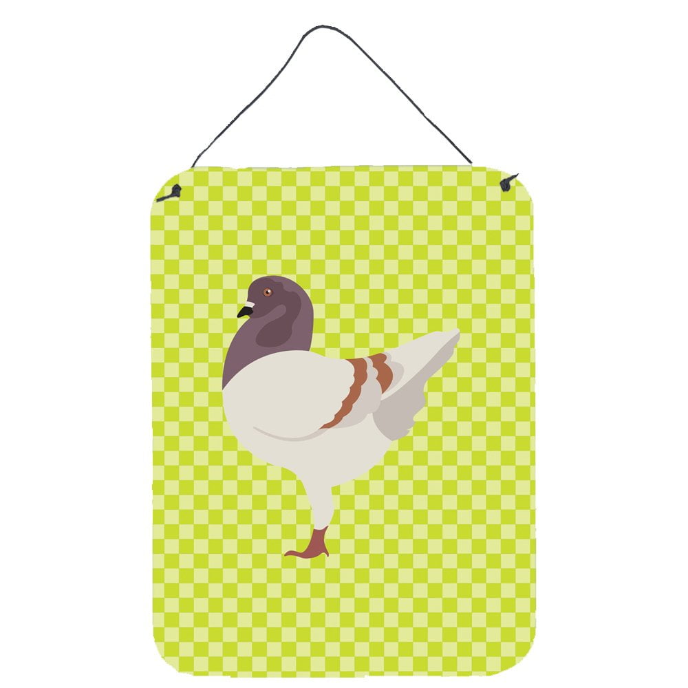 Picture of Carolines Treasures BB7775DS1216 German Modena Pigeon Green Wall or Door Hanging Prints